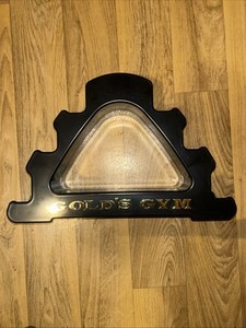 Golds Gym Dumb Bell Hand Weight Holder Rack Multi Tiered Gloss Black Home Gym