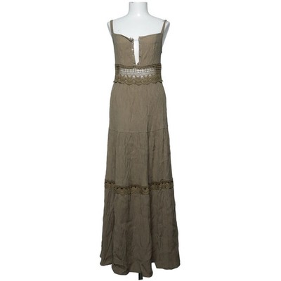 Cider, Maxikleid, Größe: L, Beige, Einfarbig, Damen #wKM