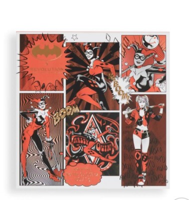 Dc Batman X Revolution Harley Quinn Eyeshadow Palette Assorted Colors Make-Up
