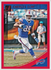 2018 Panini Donruss - Charles Clay - Buffalo Bills - RED - #31