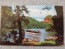 Kauai HI Wailua River Smith's Motor Boat Landing at Fern Grotto Vtg Postcard
