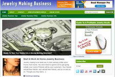 Domestic Jewelry Making Website Free Installation + Hosting