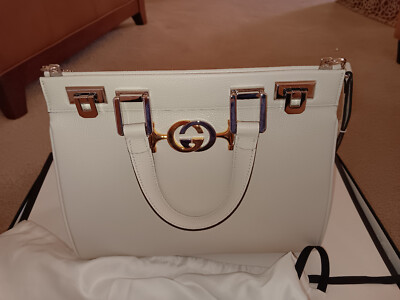 GUCCI Zumi Medium White BNIB 2019