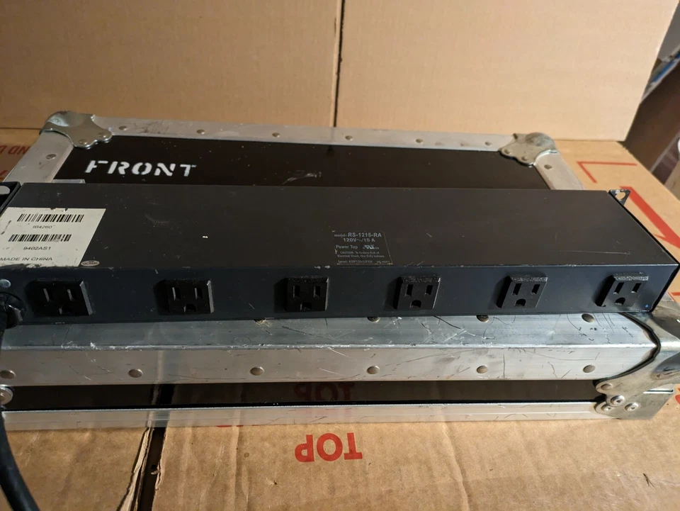 Tripp-Lite RS-1215-RA Rack Mount Power Strip, 120VAC 15A - Image 2 of 2