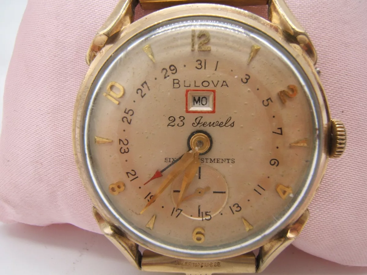 Bulova 23 jewels self winding six adjustments cheap