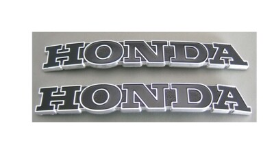 New Honda CB750-K0 1969-1970 Gas Tank Badges Emblems - Sandcast...