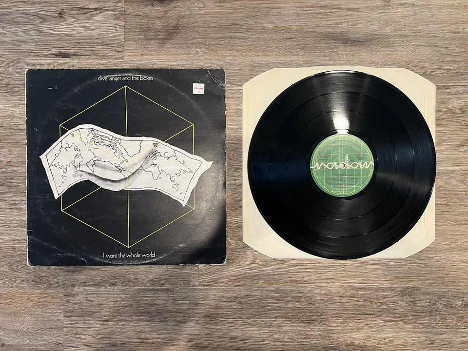 Clive Langer And The Boxes- I Want The Whole World- Vinyl Record EP UK Press - Image 3 of 4