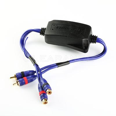 CAR HOME STEREO AUDIO GROUND LOOP ISOLATOR NOISE SUPPRESSOR FILTER FREE SHIPPING