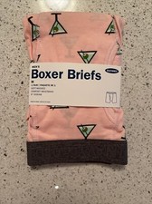 NWT- Old Navy Mens Boxer Briefs Martini Pink Size Med-See Pics