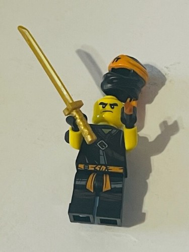 Lego Mini Figure vtg minifigure toy building block Ninjago Ninja Lloyd Cole Mask - Picture 4 of 4