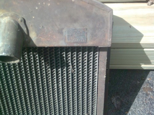 LE- ROI WW11 COMPRESSOR TRUCK RADIATOR AND TANK WITH CAP--MAYBE NOS - Picture 4 of 5