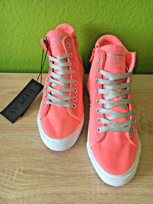 REPLAY Jeans ♥ Sneaker ♥ Canvas ♥ High Top ♥ RV730011T ♥ Neu ungetragen 