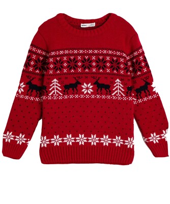 New,Red,Christmas, Winter ugly kids,girls, boys, Sweater size 3T, 4T, 5,6,7,9,11