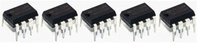 5 x NE5532 DIP8 Dual Low Noise Audio Operational Amplifiers Through Hole Op Amps