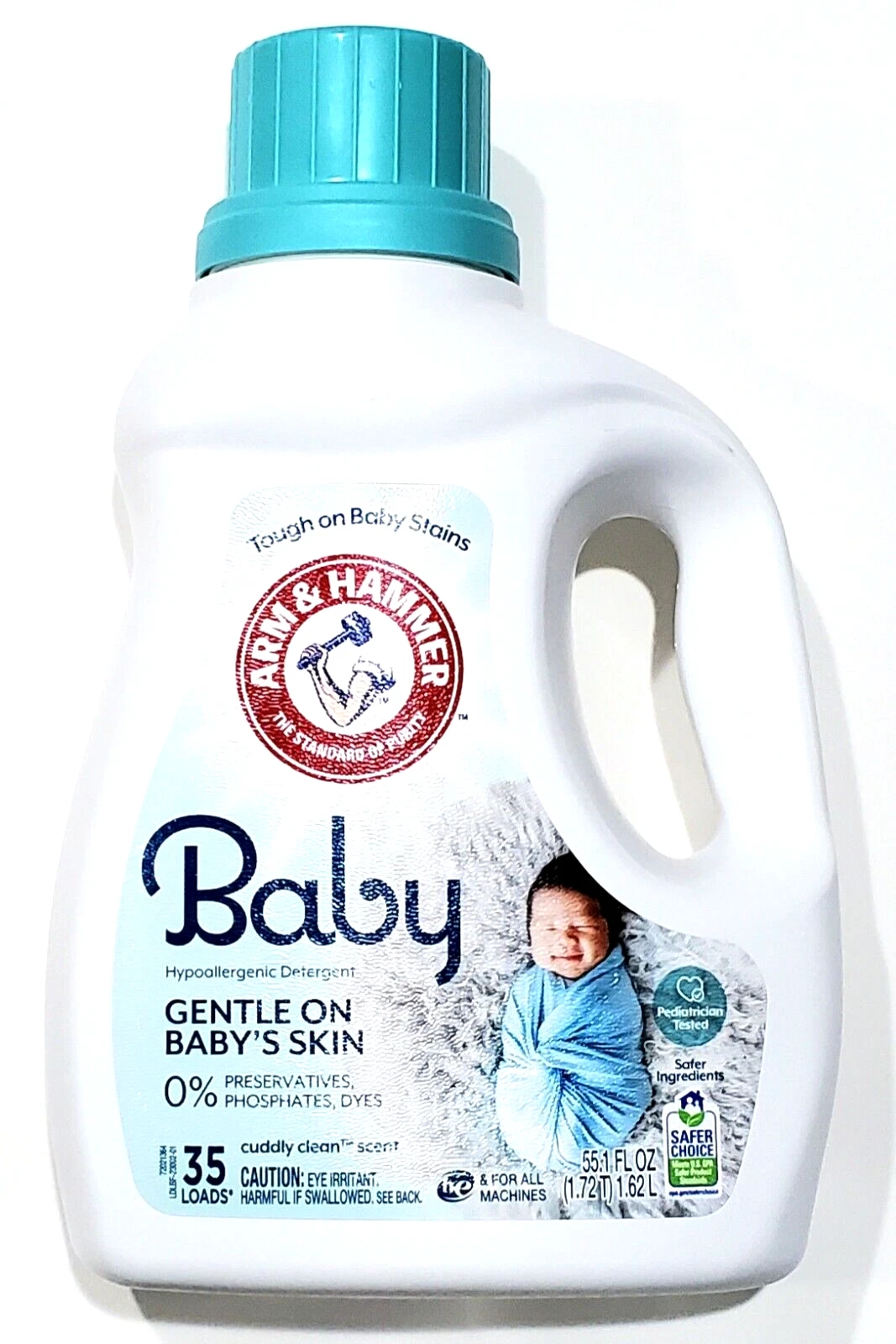 Arm & Hammer Tough On Baby Stains Gentle On Skin Laundry Detergent Cuddly Clean
Opens in a new windo