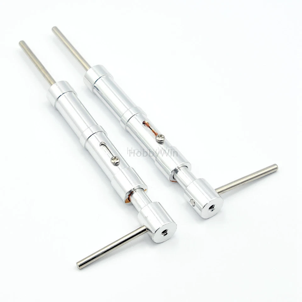 Anti-Vibration Aluminum Landing Gear D4x15xL157mm for RC Model Airplane Warbird - Image 3 of 4