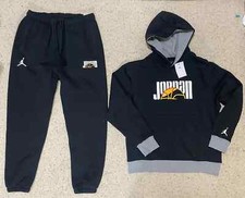 Nike Air Jordan Sport Statement DNA Men's Tracksuit Hoodie  Pants Set Sweatsuit
