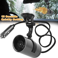 216W Car Heater 12/24V Portable Electric Heating Fan Defogger Defroster Demister