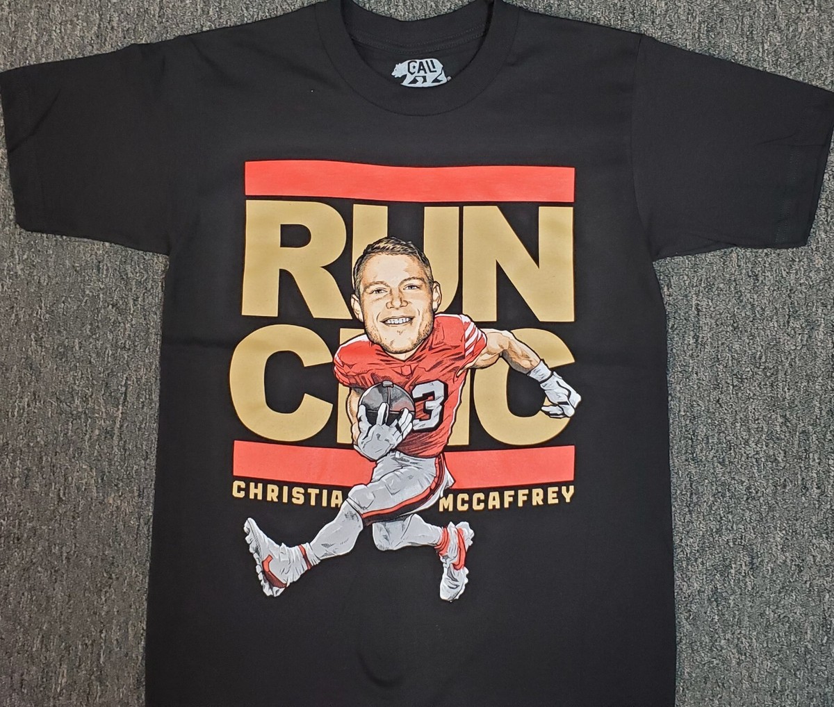San Francisco Football Tee Run CMC San Francisco 49ers T-Shirt