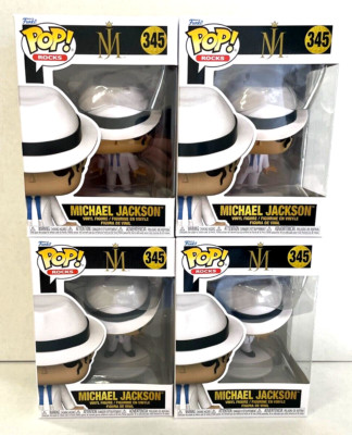 Pop Rocks 345 Funko Pop! Rocks MJ Michael Jackson #345 Lot of 4 Vinyl Figure NIB | eBay
