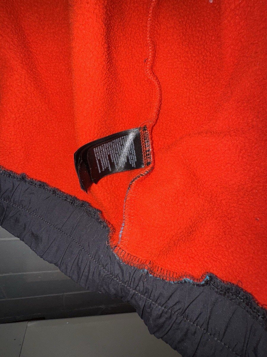 The North Face 90 Extreme Retro Blue Red Fleece Full Zipper