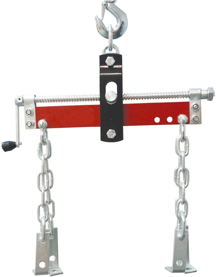 Elevador de motor BIG RED 3/4 toneladas T32100 taller grúa accesorio acero 3 nivelador de motor Foto 3 de 4