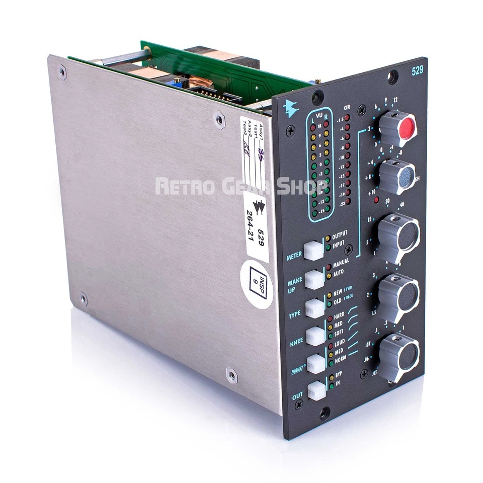 API 529 500 Series Stereo Compressor - Image 2 of 4