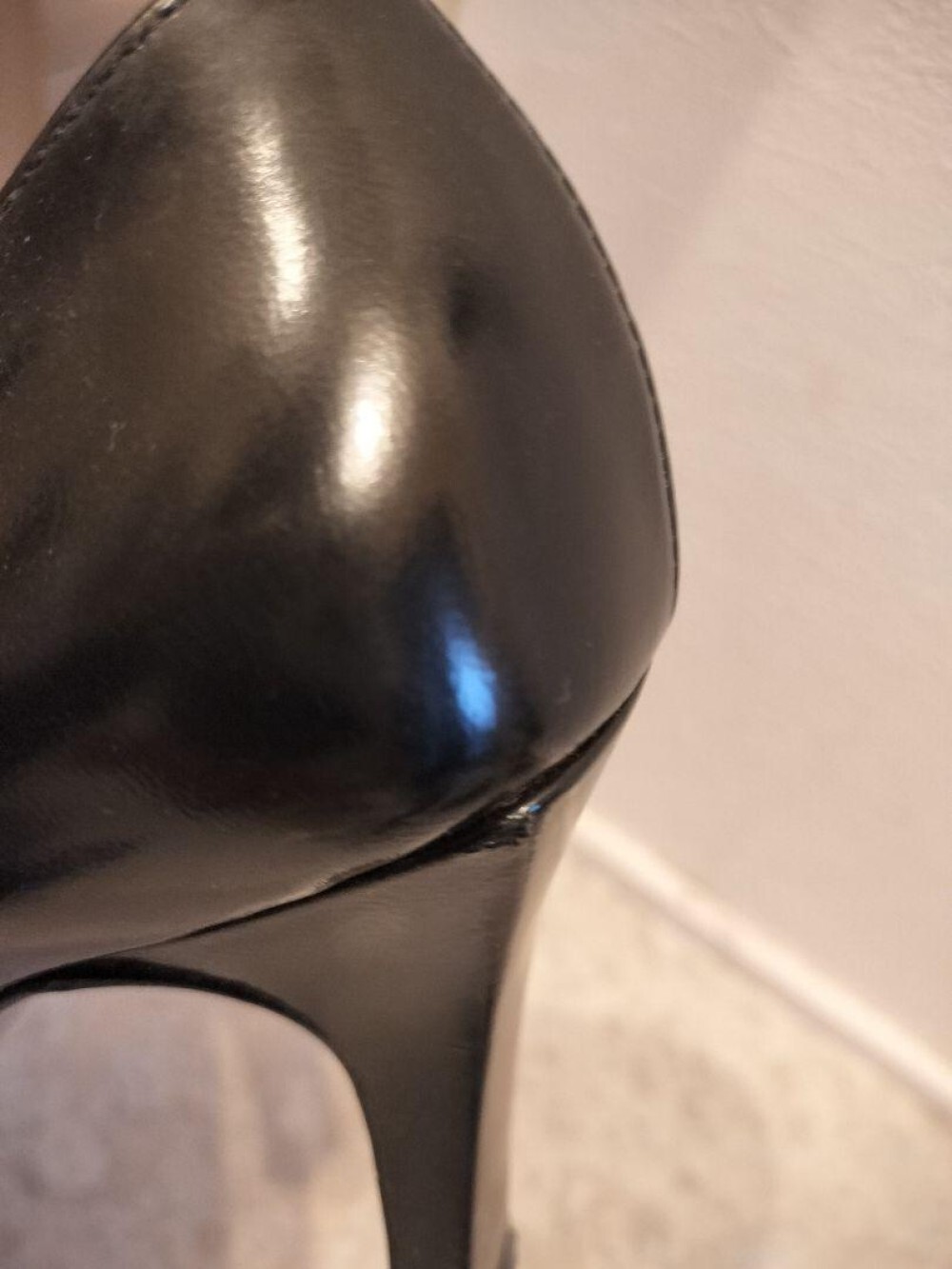 Gucci Pumps Shoes Pointed Toe Black Leather Size 35 US About5 For Women thumbnail 7