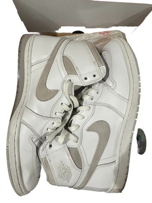 Size 11.5 Jordan 1 Retro High 85 OG Neutral Gray Suede White (BQ4422-100)