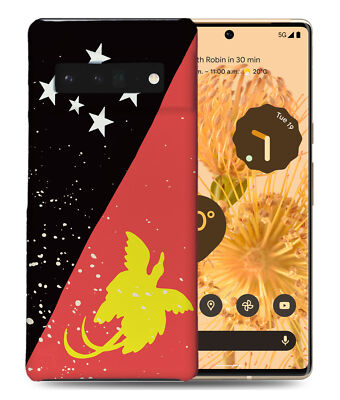 CASE COVER FOR GOOGLE PIXEL|PAPUA NEW GUINEA COUNTRY FLAG #2