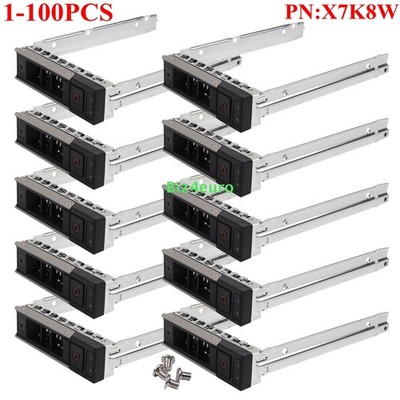 3.5'' SAS SATA HDD Drive Caddy Tray X7K8W 0X7K8W For Dell R740 R740xd R940 C6420