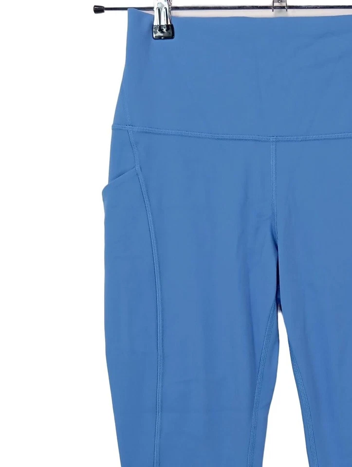 LULU LEMON Legging Dames Pantalon T EU 40 bleu style décontracté - Photo 3/4