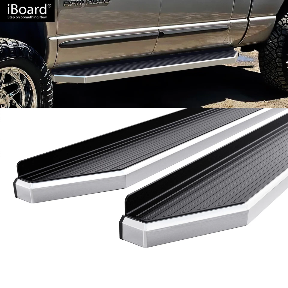 APS Running Board Polished 6" Fit Dodge Ram 1500 2500 3500 Mega Cab 06-08 Foto 2 de 4