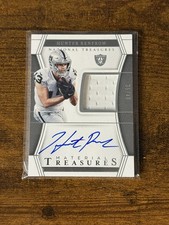 MTS-HRE Hunter Renfrow 2022 Panini National Treasures Auto /49