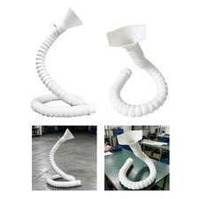 POM Material Flexible Fume Extractor Suction Hose Arm Air Collector Pipe for