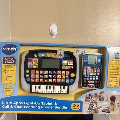 New VTech 2-In-1 Little Apps Light-Up Tablet & Call & Chat Learning Phone, 2-5