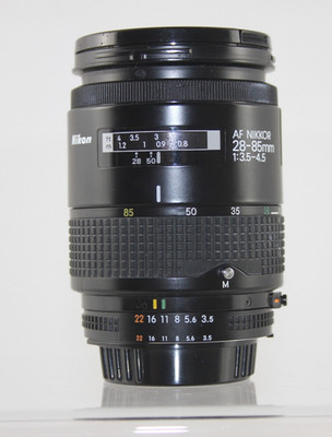 Nikon AF Nikkor 28-85 mm 1:3.5-4.5 Zoomobjektiv #SK