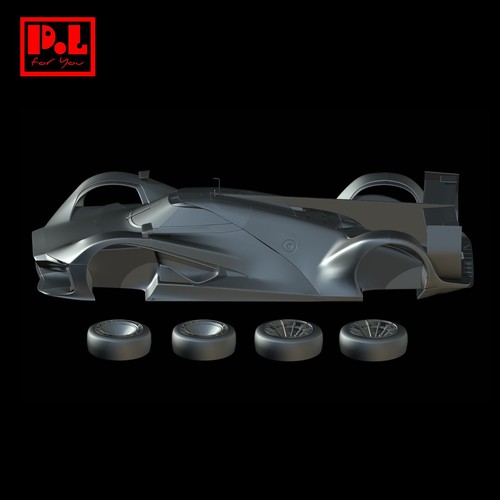 STL File - Mazda 55LM GT Vision (2015) - Stampa 3D 1/87 64 43 32 24 18 Tamiya IXO - Foto 2 di 7