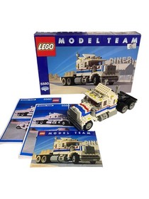 LEGO 5580 Highway Rig Model Team Truck Lorry Original Box Complete 1990