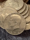 KENNEDY HALF DOLLARS mostly 1970’s LOT OF 15 rolls (300 coins) UNSEARCHED