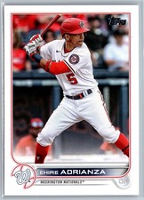 2022 Topps Update #US269 Ehire Adrianza Washington Nationals