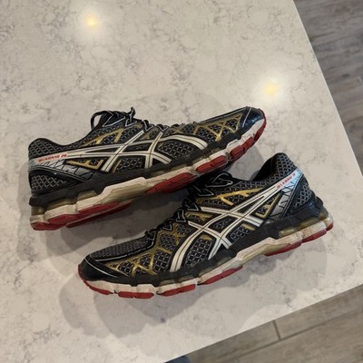 ASICS Gel Kayano 20th Anniversary Running Shoes Men's 12 Black T3N2N *RARE*