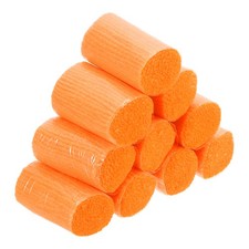 10 Rolls Latch Hook Yarn, Yarn Precut Hook Rugs Yarn, Orange