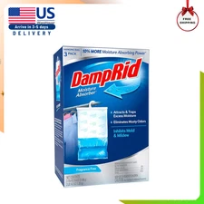 DampRid 15.4 oz Hanging Moisture Absorber, Pack of 3, Fragrance Free