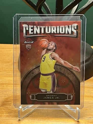 Bronny James Jr. 2024-25 Topps Finest Centurions #C-20 Case Hit Lakers