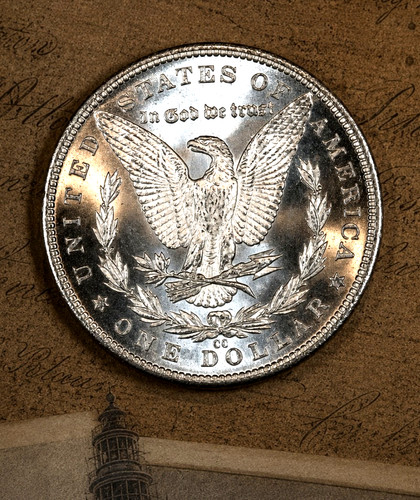 1883-CC Morgan Dollar Choice Uncirculated Carson City Mint Original PQ Piece