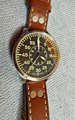 LACO Pilots Men s Watch Stainless Steel  Automatic Watch 21 Jewel German Made