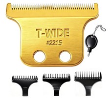 2215 Replacement T Wide Blades Compatible W/Wahl 5 Star Detailer Li Trim 8081