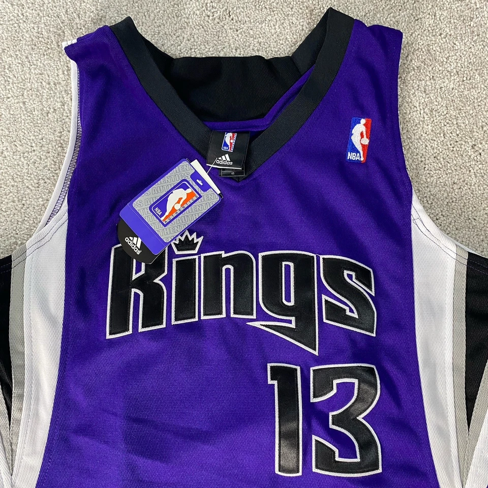 萨克拉门托国王队球衣男式中号紫色 Tyreke Evans #13 Swingman 阿迪达斯 NBA — 第 2/4 张图片