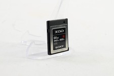 Sony 64GB G Series XQD G Memory Card 440 MB/s Read 400MB/s Write G062